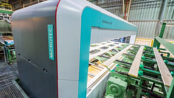 Brasiliens Marktführer rüstet mit MiCROTECs Nr.1 Querholzscanner auf